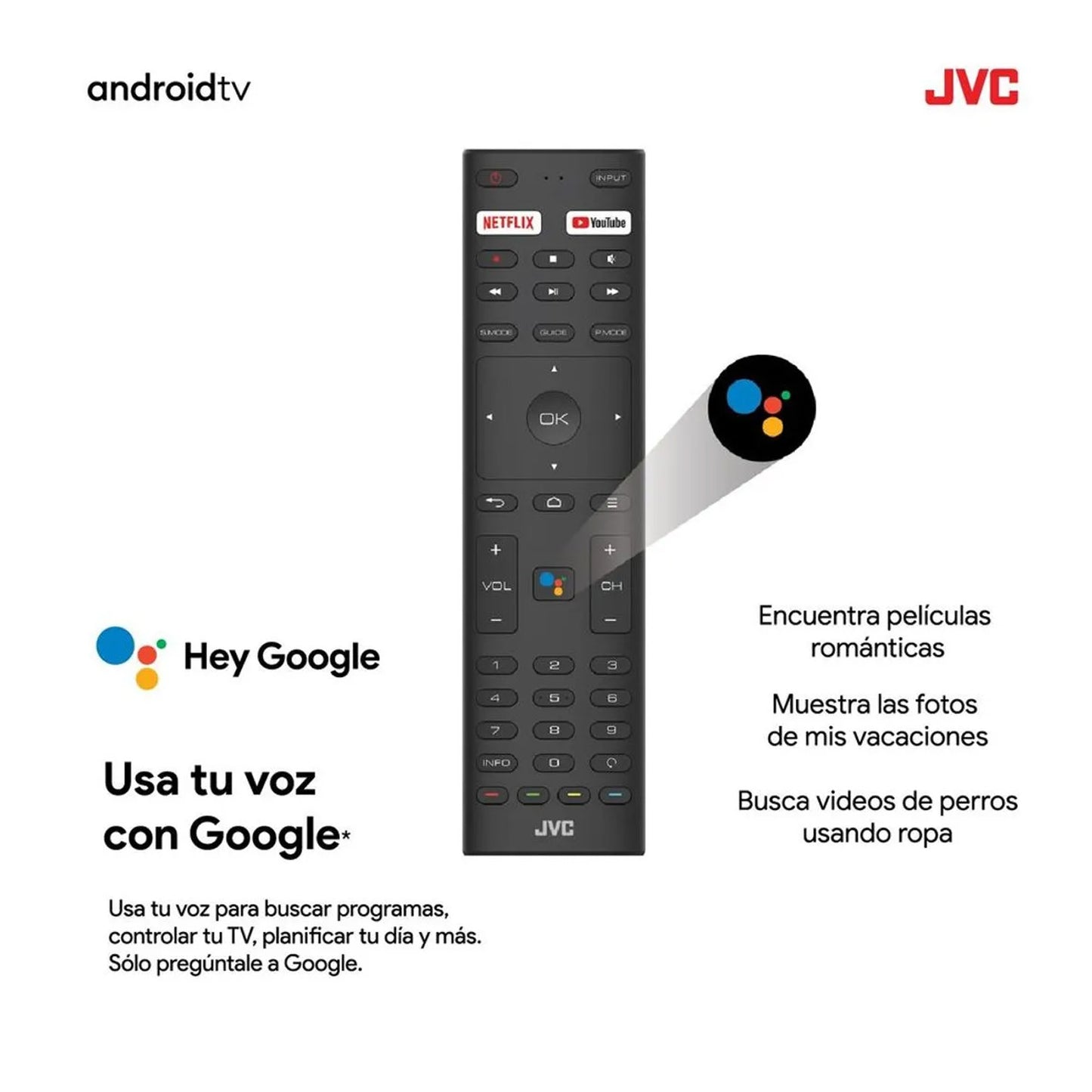 Televisor JVC 32" Android BT Smart tv LED HD LT-32KB208