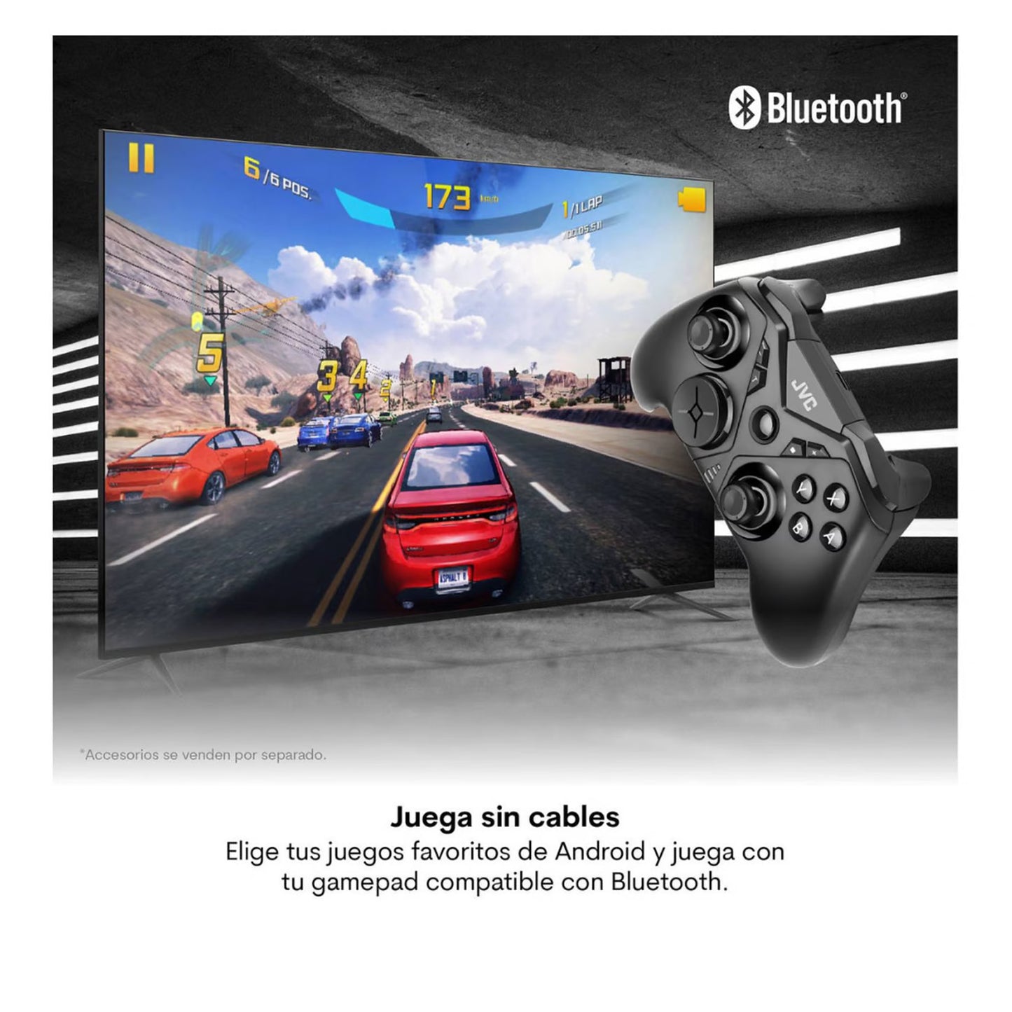 Televisor JVC 40" Android Smart TV Led Full HD LT-40KB327