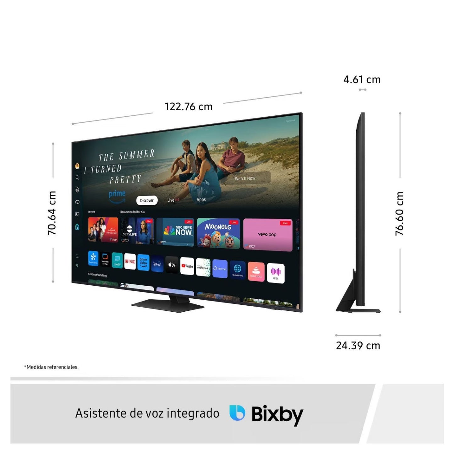 Televisor Samsung Smart TV 55" LED 4K NEOQLED Tizen Os QN55QN85DBGXPE