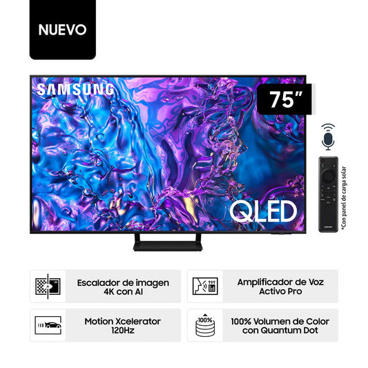 Televisor Samsung 75" QLED Smart TV Tizen UHD 4K QN75Q70DAGXPE