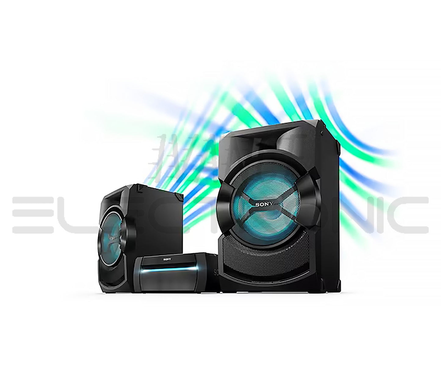 Equipo de Sonido SONY con Bluetooth, HDMI y Karaoke SHAKE-X30D