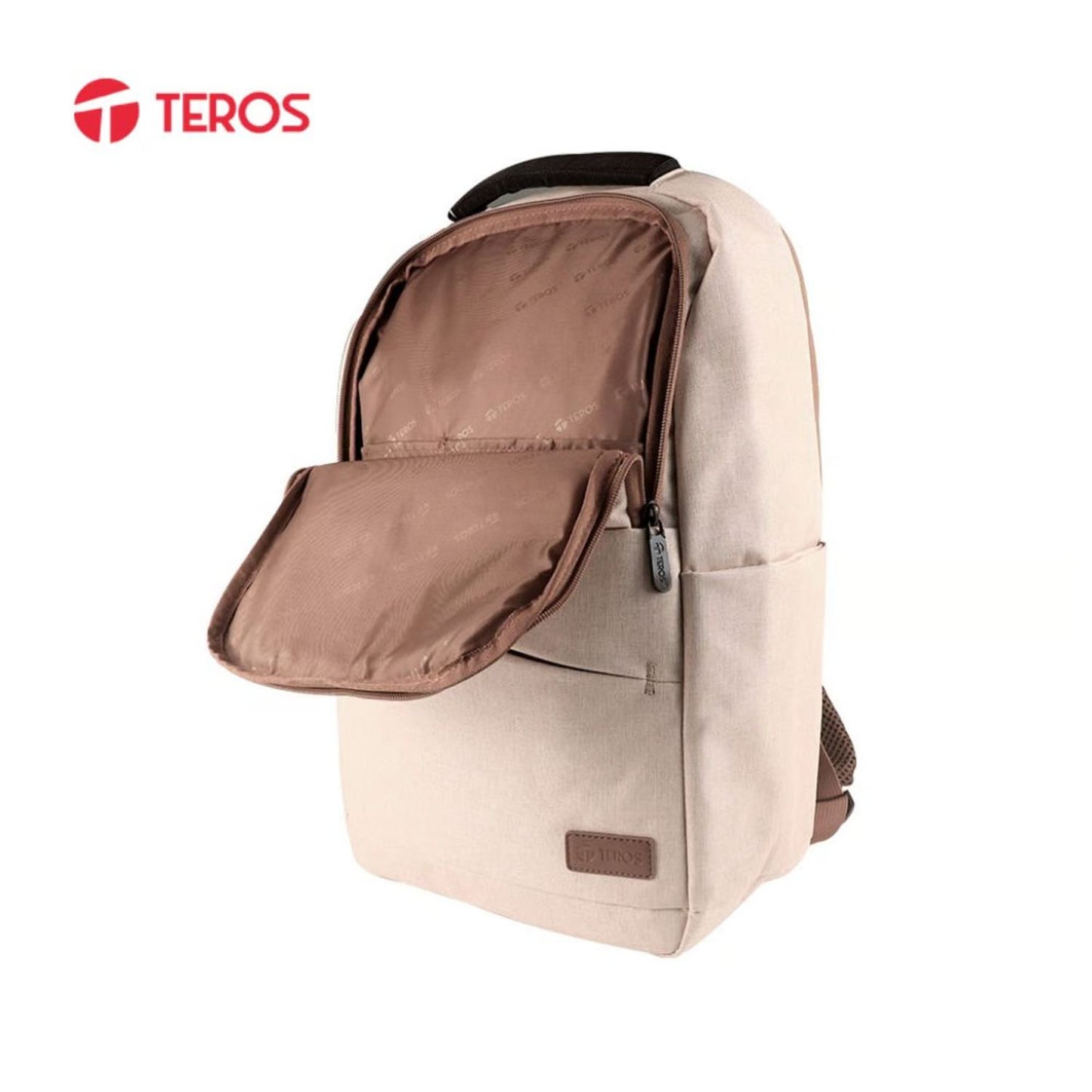 Mochila Teros TE-ACS9012 Poliéster notebook hasta 156 beige