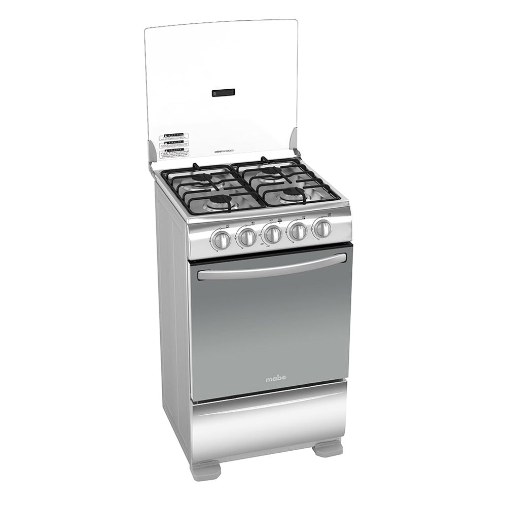 Cocina  Mabe de Pie a Gas 52 cm Inox TX5110P1