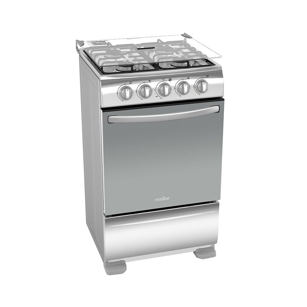 Cocina  Mabe de Pie a Gas 52 cm Inox TX5110P1