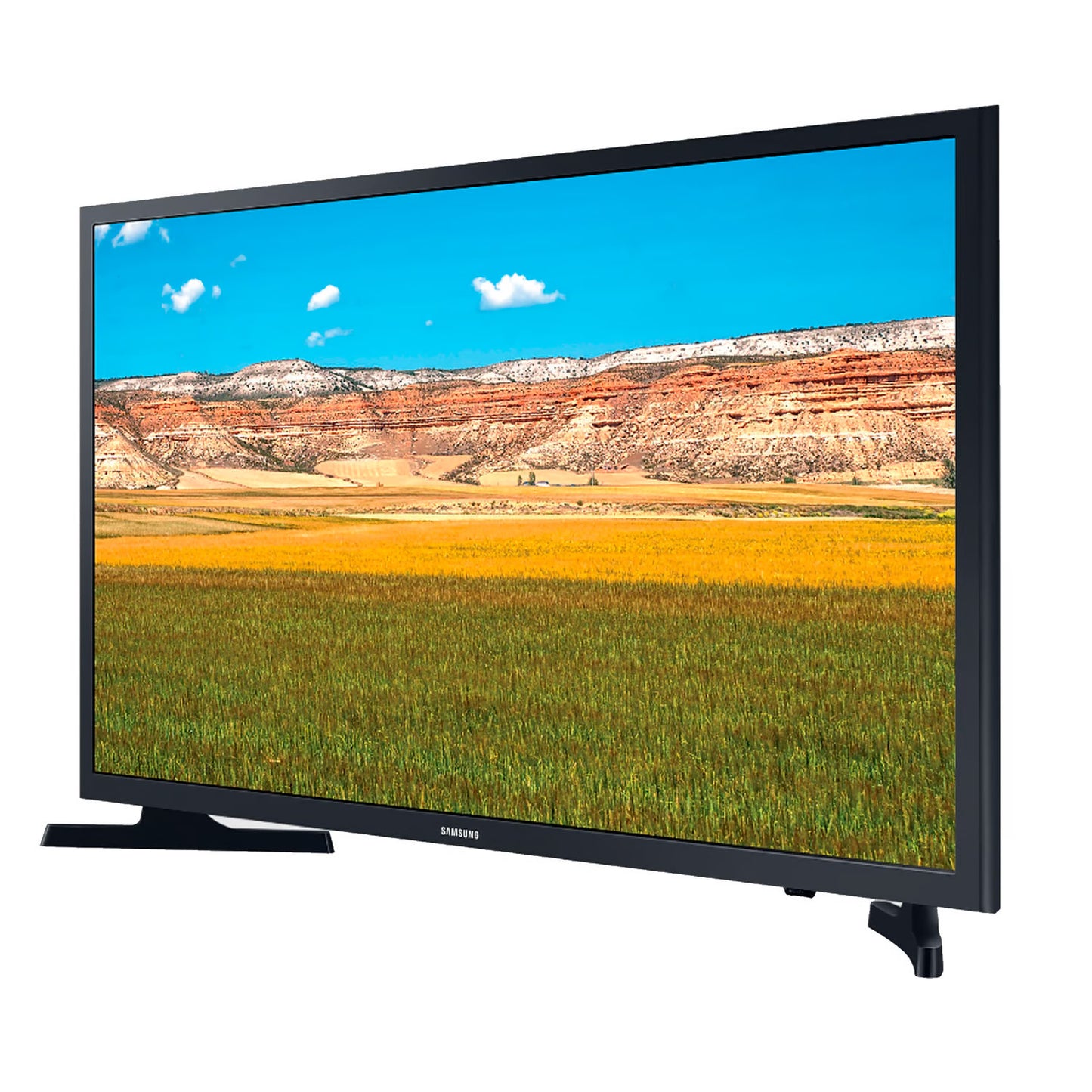 Televisor Samsung 32" LED SMART HD Negro UN32T4202AG + Rack