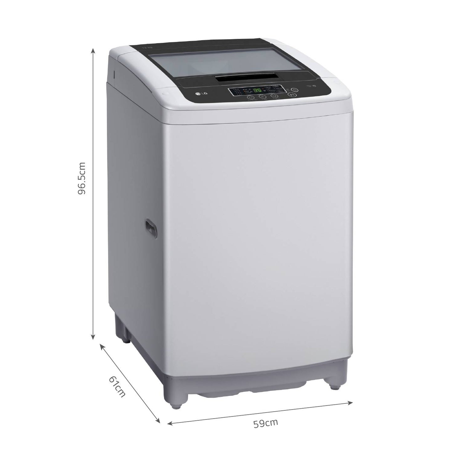 Lavadora LG 13kg Smart Motion Inverter Carga Superior WT13DPBK