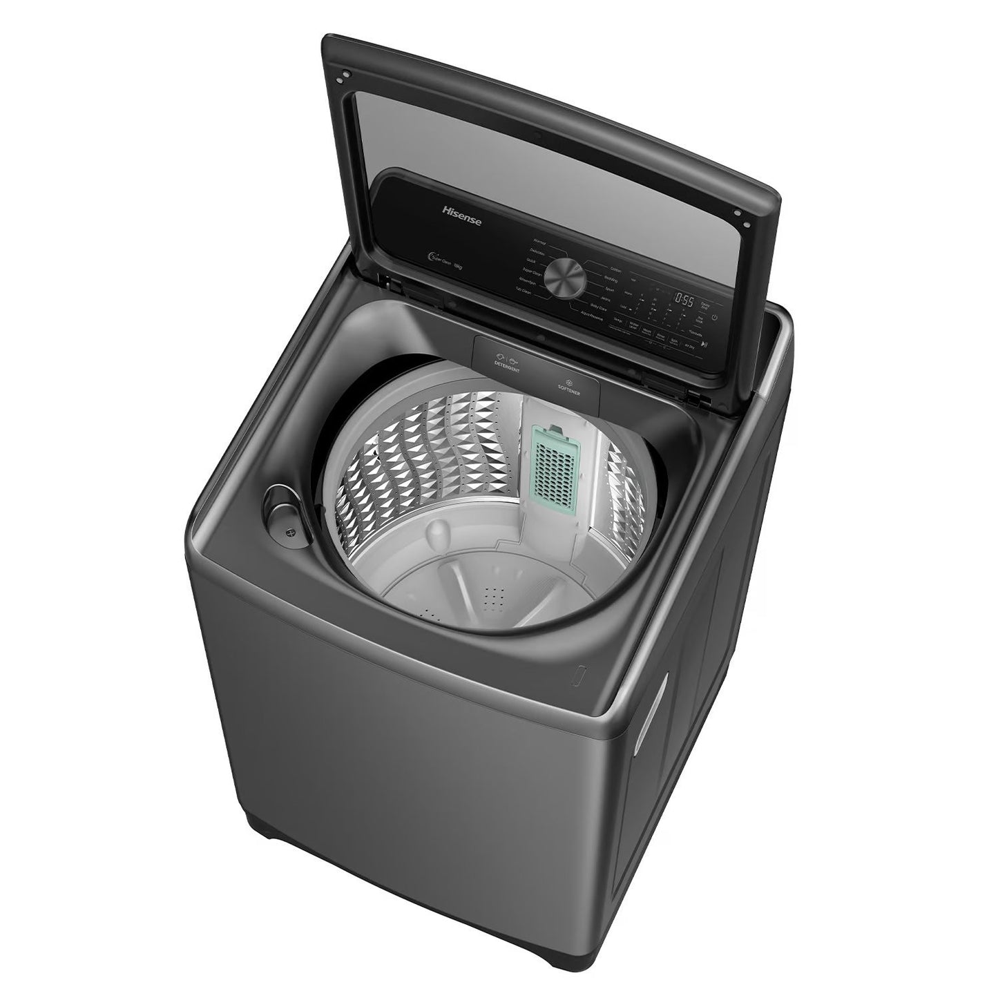 Lavadora Hisense WT3T2023UT Carga Superior 20Kg - Gris