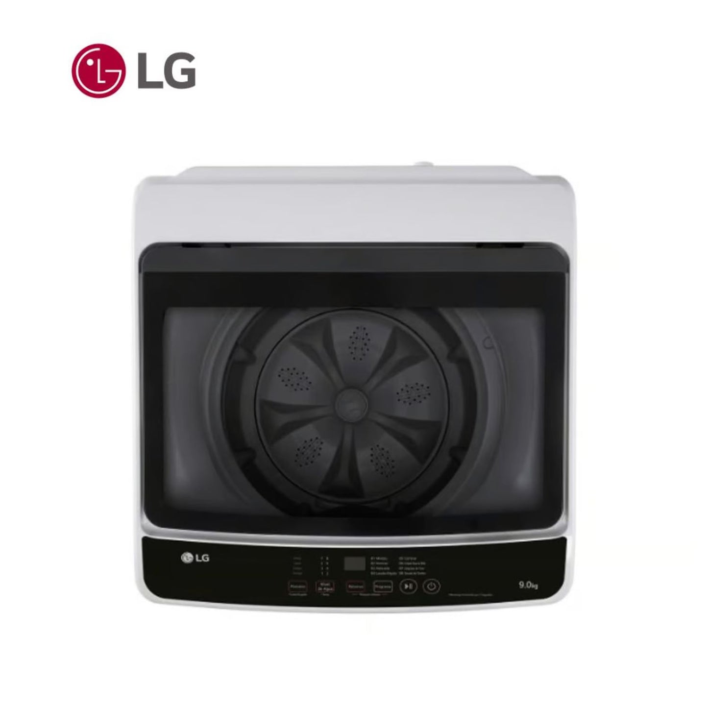 Lavadora LG Carga Superior Smart Inverter WT9GL 9 KG - Gris