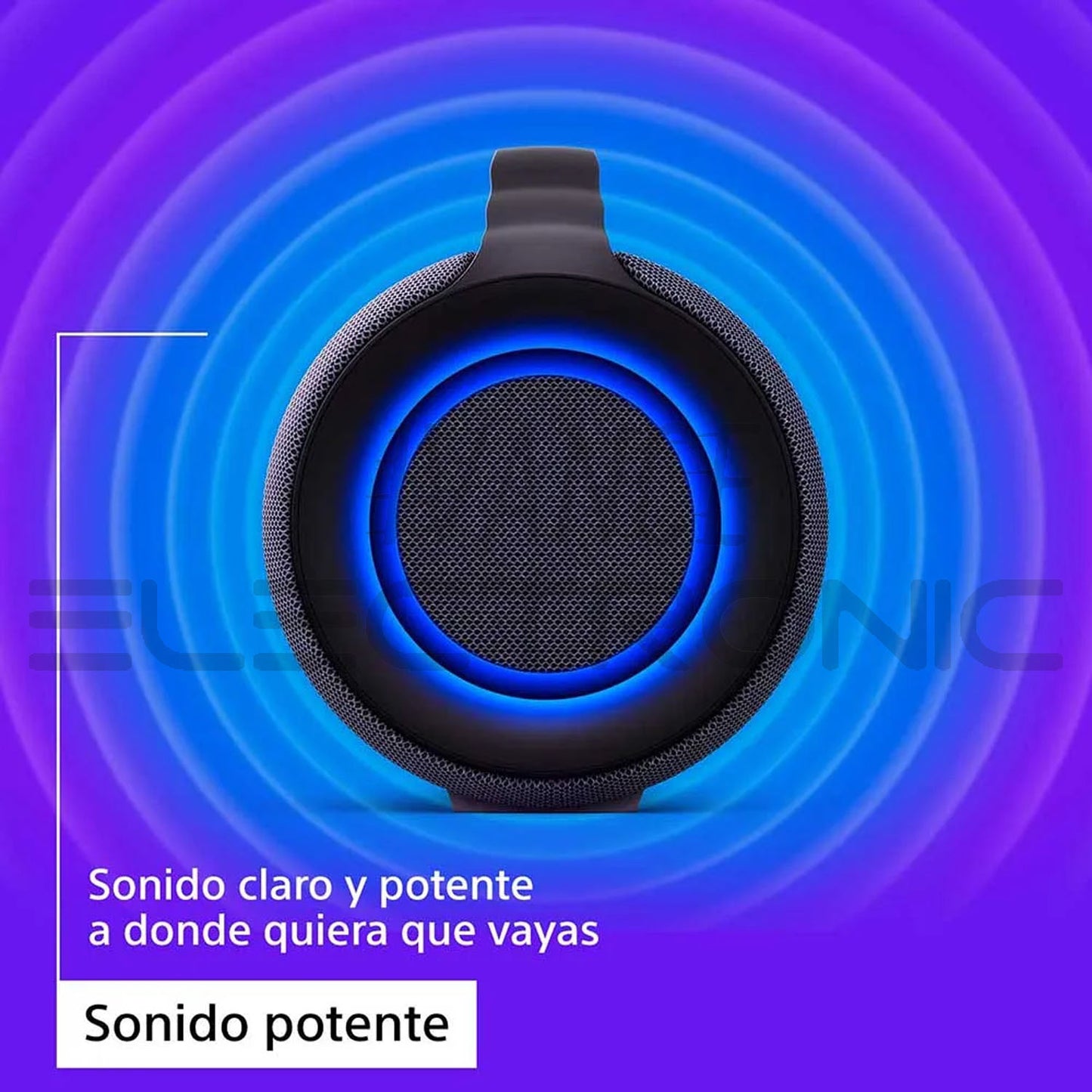 Parlante Bluetooth Inalámbrico Mega Bass Splashproof Batería 30 horas SRS-XG500