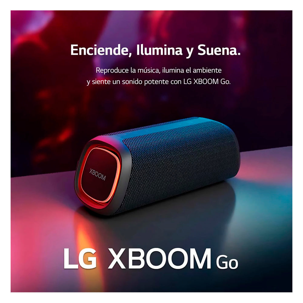 Parlante LG XBOOM Go XG5 20W Bluetooth IP67 Negro