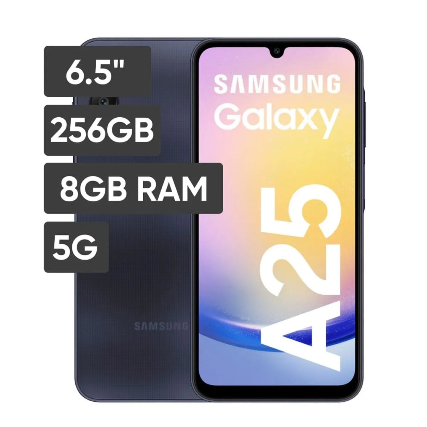 Celular SAMSUNG Galaxy A25 6.5" 8GB 256GB 50MP + 8MP + 2MP Black