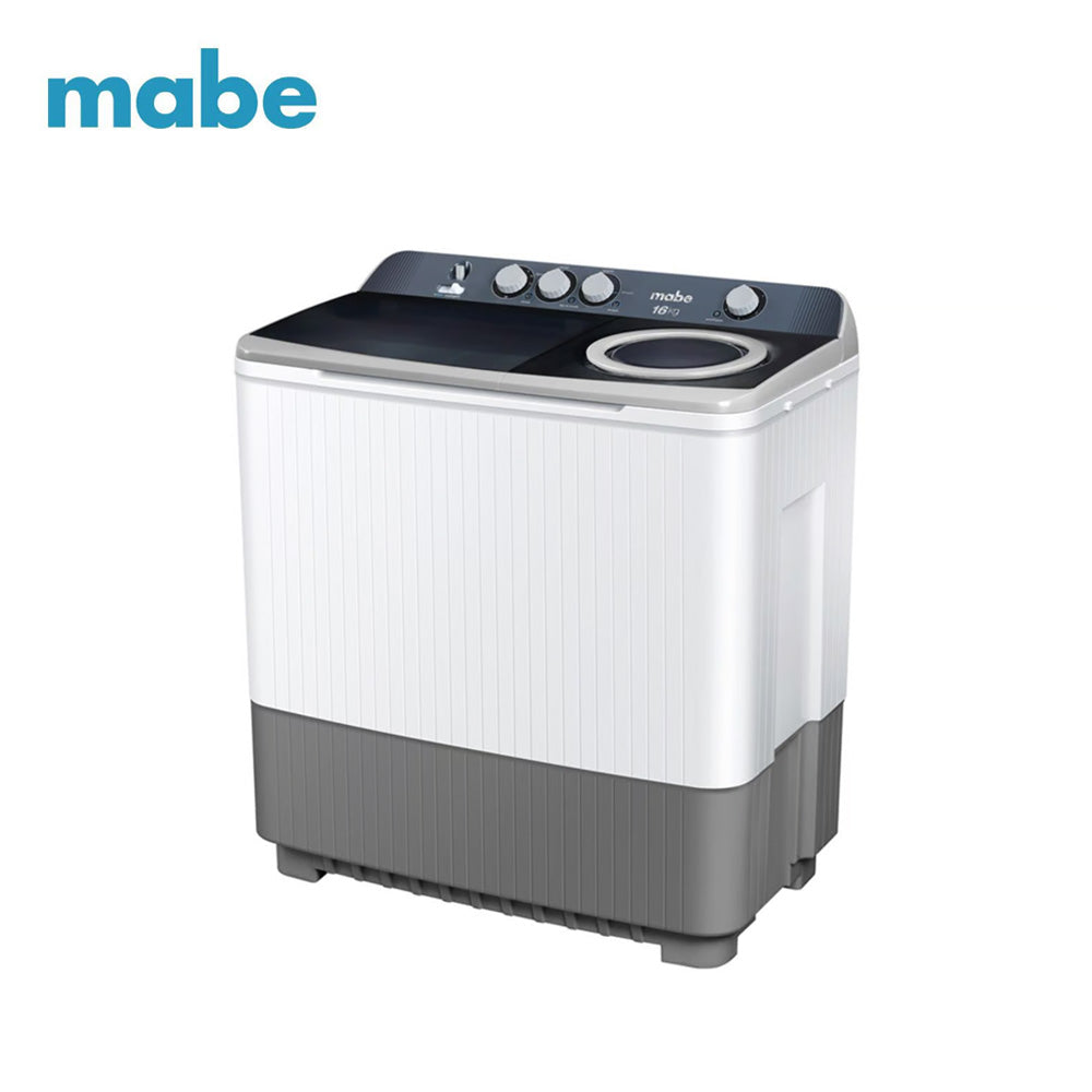 Lavadora Mabe Semiautomatica 16 Kg Blanco - LMD6124PBBB0