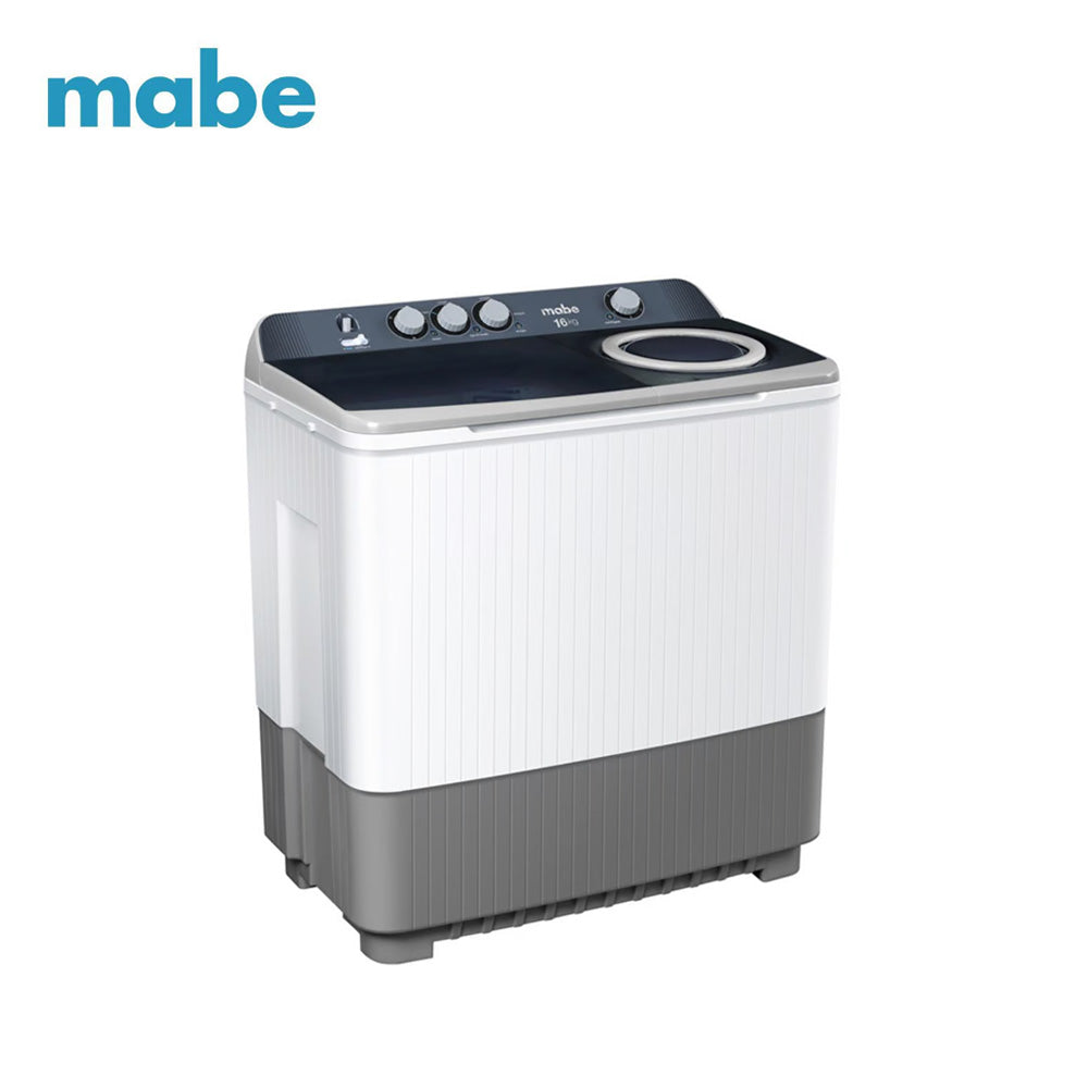 Lavadora Mabe Semiautomatica 16 Kg Blanco - LMD6124PBBB0